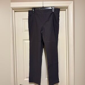 Kim Rogers Women's Charcoal Pull On Pants